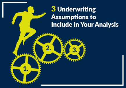 Three Underwriting Assumptions to Include in Your Analysis