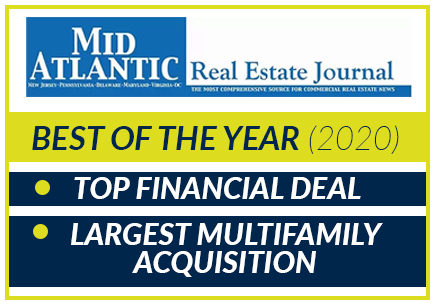 Progress Capital featured in Mid Atlantic Real Estate Journal's "Best of the Year" Issue for 2020